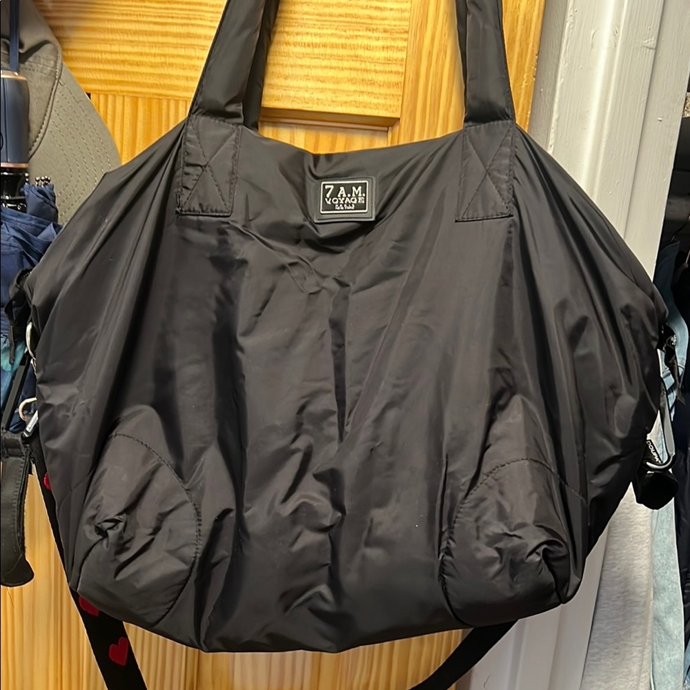 7AM Enfant Black Tote Bag